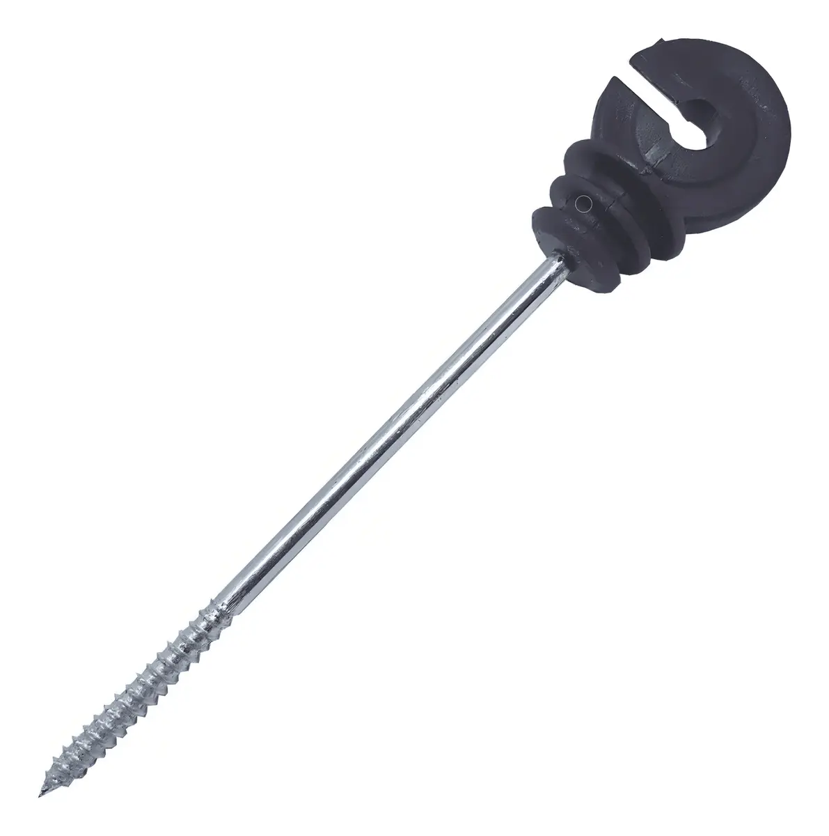 ISOLADOR TIPO GANCHO LONGO P/ CERCA ELETRICA RURAL