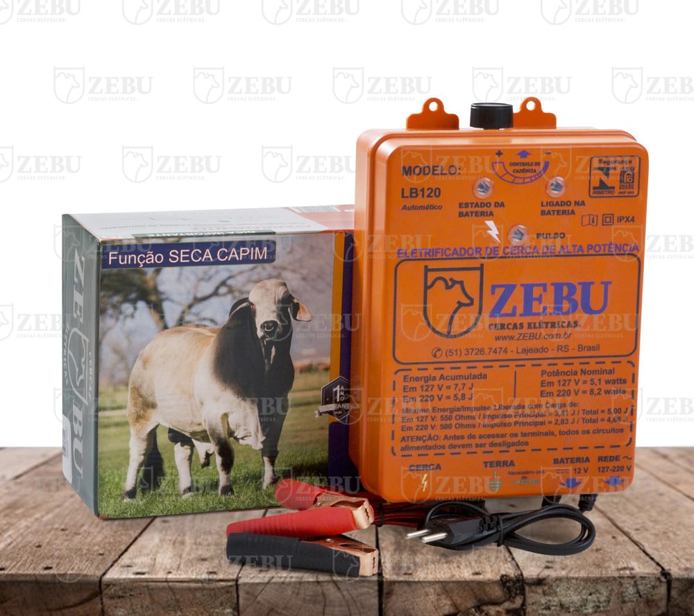 Eletrificador de Cerca Zebu LB120 AUT/12V