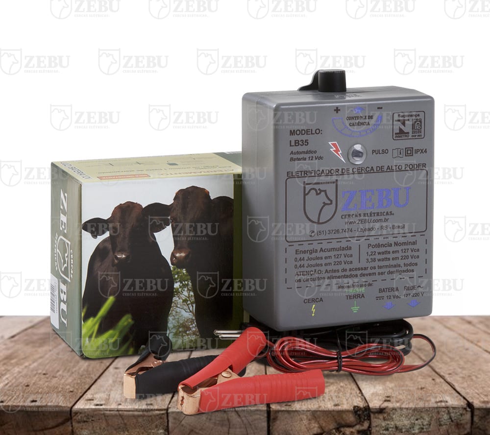 Eletrificador de Cerca Zebu LB35 AUT/12V